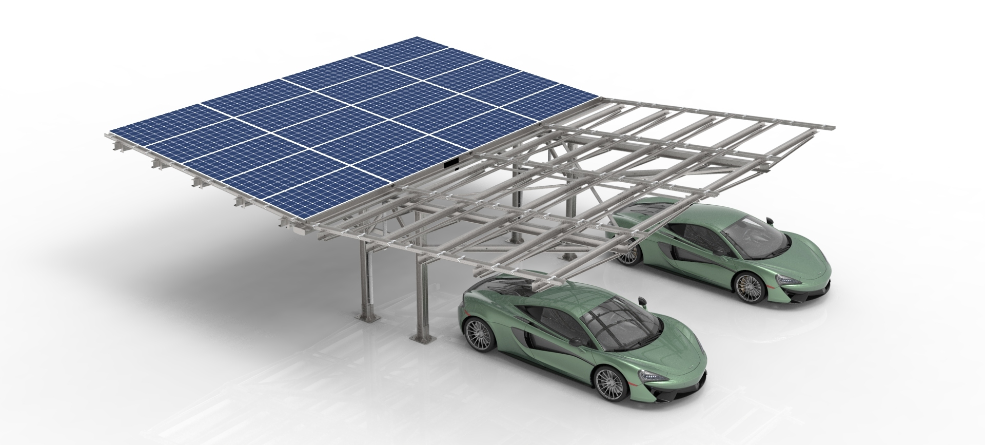 Kualitas PV-Hz Rack Solar Carport pabrik