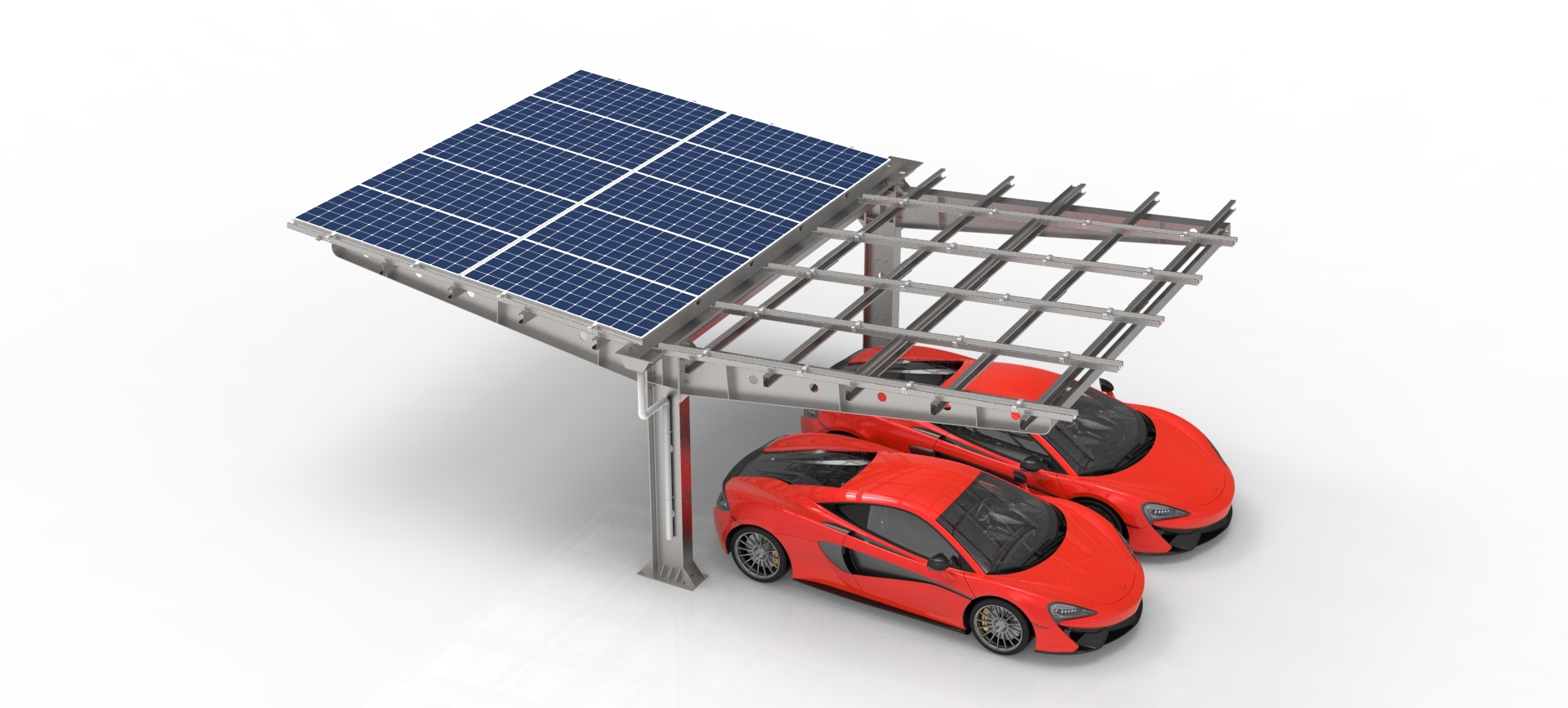 Qualité Parking solaire avec rack PV-Hz usine